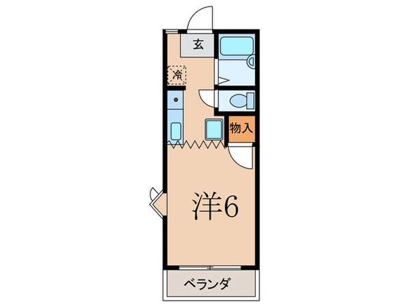 ヴェルジュ田園の物件間取画像